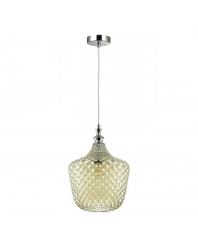 4706/1 PENDANT ODL20 285 св.коричневый/хром Подвес E27 60W 220V VITA