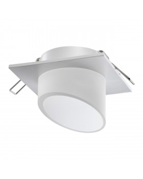 370899 SPOT NT22 276 белый Светильник встраиваемый IP20 GU10 9W 220V LIRIO