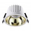 358700 SPOT NT21 251 белый/золото Светильник встраиваемый светодиодный IP20 LED 4000К 30W 100-265V KNOF