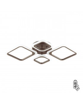 4521/72CL LEDIO LN20 050 коричневый Люстра потолочная диммир. с ДУ LED 72W 3000-6000К 5616Лм 220V KAMI 4521/72CL LEDIO LN20 050 коричневый Люстра потолочная диммир. с ДУ LED 72W 3000-6000К 5616Лм 220V KAMI