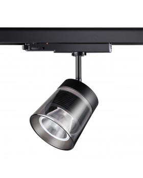 358650 PORT NT21 118 корпус черный/плафон дымчатый Трехфазный трековый светодиодный светильник IP20 LED 4000K 20W 175-245V ARTIK 358650 PORT NT21 118 корпус черный/плафон дымчатый Трехфазный трековый светодиодный светильник IP20 LED 4000K 20W 175-245V ARTIK