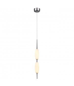 4793/16L PENDANT ODL21 263 никель/белый Подвес LED 16W SPINDLE