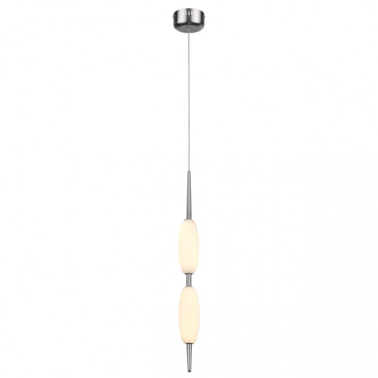 4793/16L PENDANT ODL21 263 никель/белый Подвес LED 16W SPINDLE