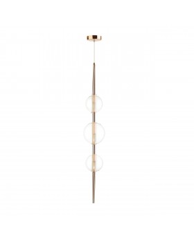 4685/3 PENDANT ODL20 294 медный/прозрачный Подвес G9 3*5W 220V LAZIA