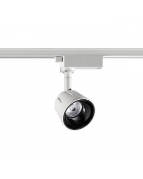 358707 PORT NT21 094 белый/черный Светильник трековый однофазный трехжильный IP20 LED 4000K 10W 100-265V KNOF