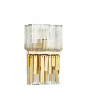4877/1W HALL ODL_EX22 59 золотой/прозрачный/стекло Бра E14 1*40W GATSBY 4877/1W HALL ODL_EX22 59 золотой/прозрачный/стекло Бра E14 1*40W GATSBY