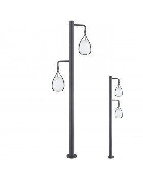 358583 STREET NT21 314 белый Светильник ландшафтный светодиодный IP54 LED 4000K 18W 220-240V ROCA