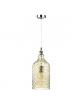 4710/1 PENDANT ODL20 283 св.коричневый/хром Подвес E27 60W 220V PELO