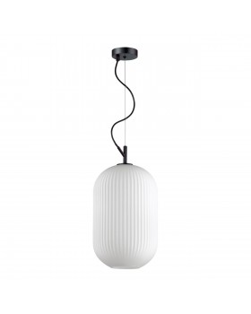 4752/1 PENDANT ODL21 347 белый/черный Подвес E27 60W ROOFI