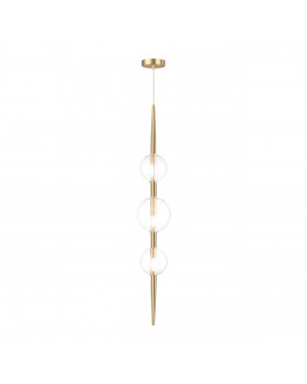 4981/3 PENDANT ODL22 356 бронзовый/прозрачный/стекло Подвес G9 3*5W LAZIA