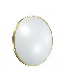 2089/DL PALE SN 079 Светильник пластик/белый/бронза LED 48Вт 3000-6000K D440 IP43 пульт ДУ LOTA BRONZE