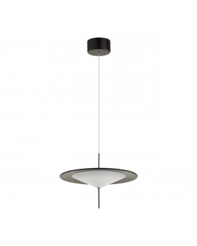 5012/16L L-VISION ODL23 281 черный/белый матовый металл/акрил Подвес LED 16W 3000K STEKA