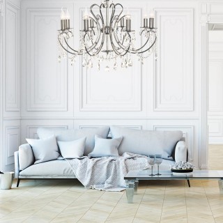 Подвесная люстра Arti Lampadari Romano E 1.1.8.601 NB-foto3