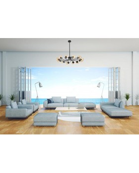 Подвесная люстра Arti Lampadari Teola E 1.1.12 B-foto2