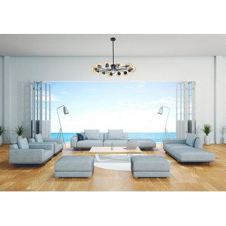 Подвесная люстра Arti Lampadari Teola E 1.1.12 B-foto2