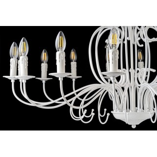 Подвесная люстра Arti Lampadari Amaro E 1.1.16 W-foto4