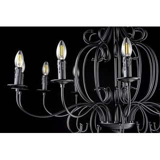 Подвесная люстра Arti Lampadari Amaro E 1.1.12 B-foto5