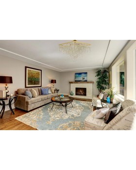 Потолочная люстра Arti Lampadari Prima E 1.3.50X50.600 G-foto2