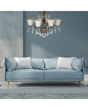 Подвесная люстра Arti Lampadari Borgese E 1.1.8.602 GB-foto3