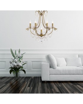 Подвесная люстра Arti Lampadari Prato E 1.1.6.600 A-foto3