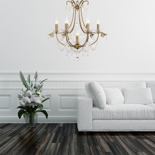 Подвесная люстра Arti Lampadari Prato E 1.1.6.600 A-foto3