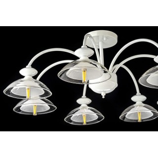 Потолочная люстра Arti Lampadari Noventa E 1.1.7 W-foto3