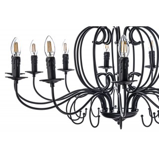 Подвесная люстра Arti Lampadari Amaro E 1.1.12 B-foto3