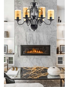 Подвесная люстра Arti Lampadari Gardena E 1.1.6 B-foto3