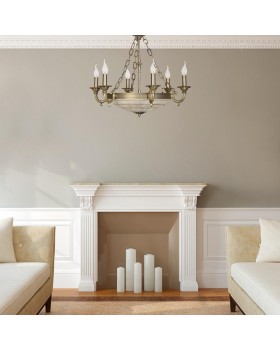 Подвесная люстра Arti Lampadari Pavia E 1.13.6 A-foto2