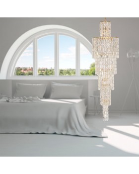 Каскадная люстра Arti Lampadari Valencia E 1.11.50.501 G-foto3