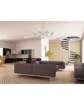 Подвесная люстра Arti Lampadari Camerino E 1.1.8 WG-foto2