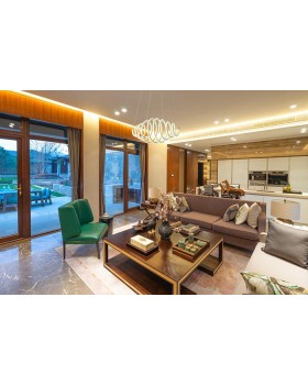 Подвесной светодиодный светильник Arti Lampadari Angelo L 1.5 G-foto2