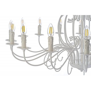 Подвесная люстра Arti Lampadari Amaro E 1.1.16 W-foto3