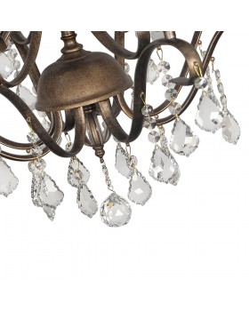 Подвесная люстра Arti Lampadari Borgese E 1.1.8.602 GB-foto2