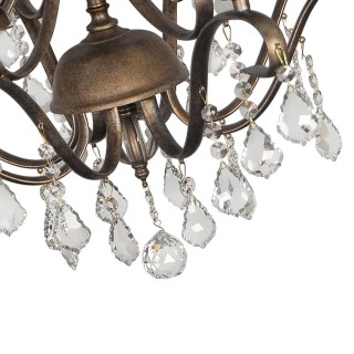 Подвесная люстра Arti Lampadari Borgese E 1.1.8.602 GB-foto2