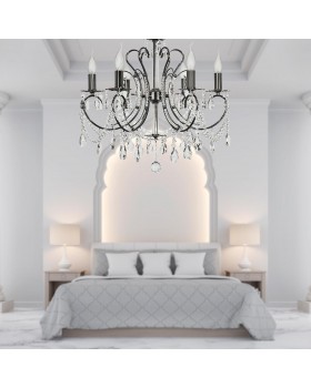 Подвесная люстра Arti Lampadari Romano E 1.1.6.601 NB-foto3