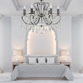 Подвесная люстра Arti Lampadari Romano E 1.1.6.601 NB-foto3