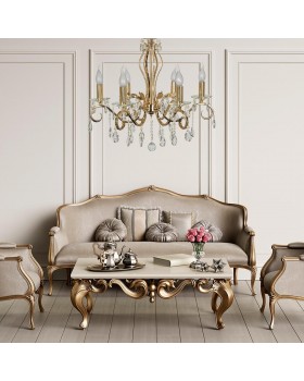 Подвесная люстра Arti Lampadari Vesuvio E 1.1.6.601 G-foto3