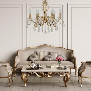 Подвесная люстра Arti Lampadari Vesuvio E 1.1.6.601 G-foto3