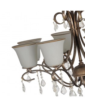 Подвесная люстра Arti Lampadari Borgese E 1.1.8.602 GB-foto4