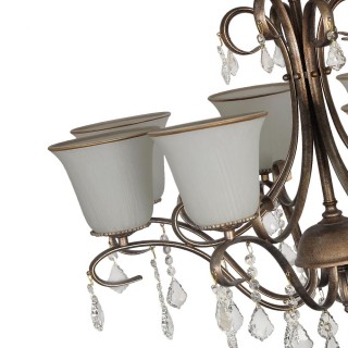 Подвесная люстра Arti Lampadari Borgese E 1.1.8.602 GB-foto4