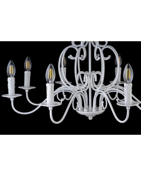 Подвесная люстра Arti Lampadari Amaro E 1.1.8 W-foto4