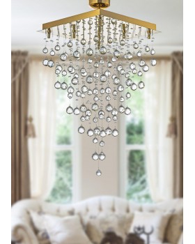 Каскадная люстра Arti Lampadari Flusso H 1.4.50.515 G-foto3