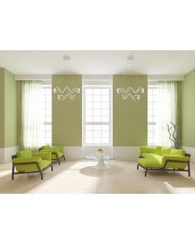 Подвесной светодиодный светильник Arti Lampadari Azzuro L 1.5.78 W-foto2