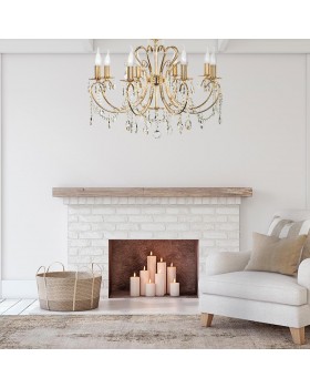 Подвесная люстра Arti Lampadari Romano E 1.1.8.601 G-foto3