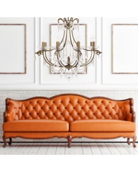 Подвесная люстра Arti Lampadari Prato E 1.1.8.600 A-foto3