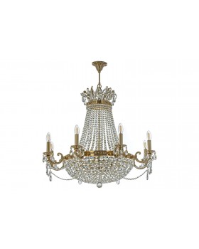 Подвесная люстра Dio DArte Elite Lodi E 1.6.8.600 G Подвесная люстра Dio DArte Elite Lodi E 1.6.8.600 G