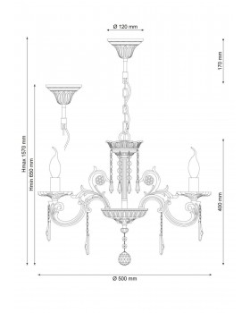 Lucia Tucci NAPOLI 148.5 white antique-foto3