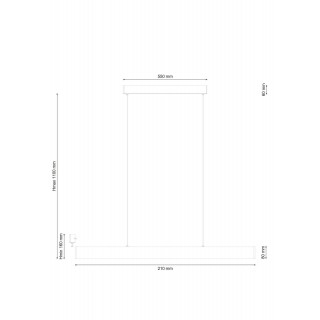 Lucia Tucci AERO 206.30 nero LED-foto3