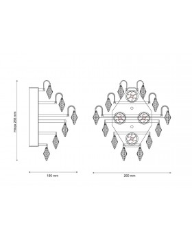 Lucia Tucci Eva W591.4 oro LED-foto3